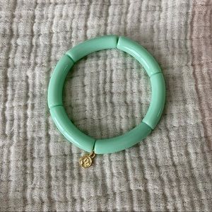 Caryn Lawn Mint Bamboo Bracelet